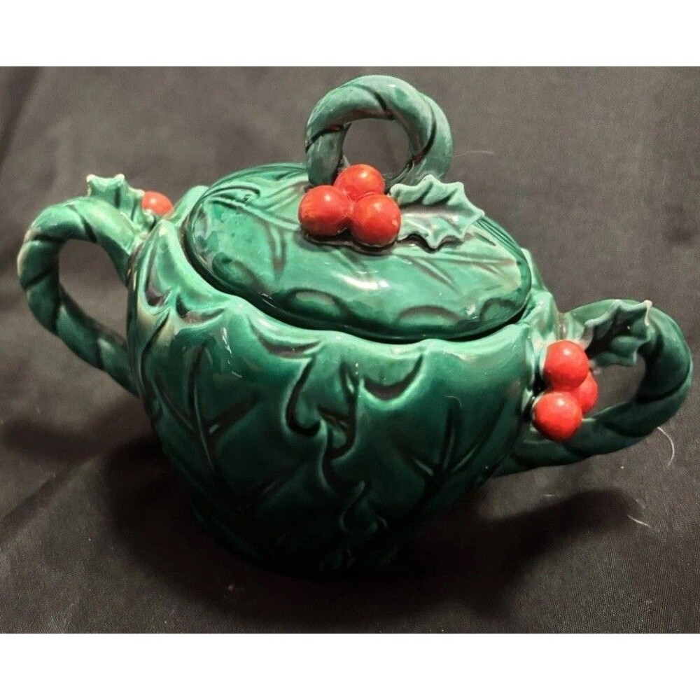 Christmas Sugar Porcelain Dish